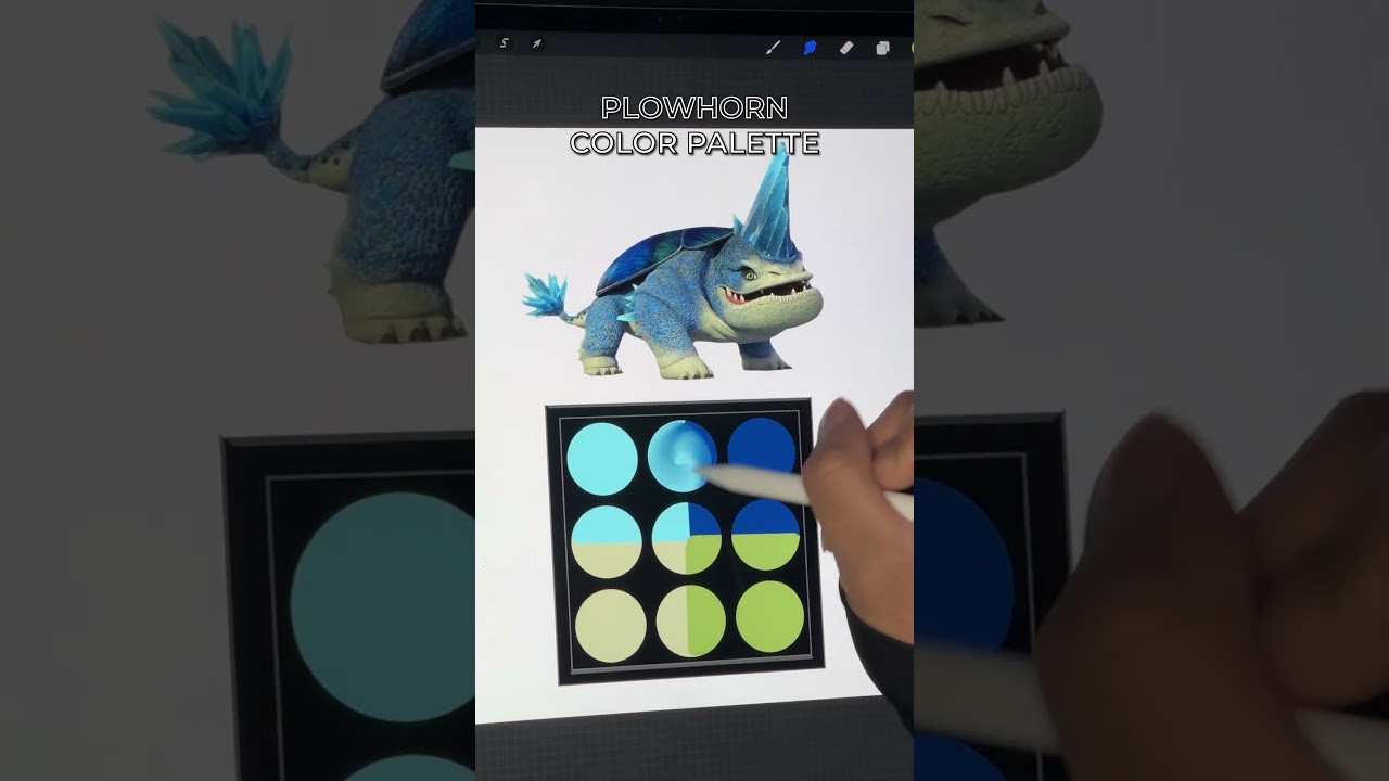Dragon Color Palette: Plowhorn Edition