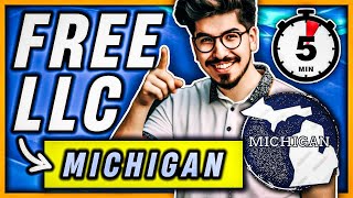 How To Form an LLC in Michigan For FREE (in under 5 minutes) 🇺🇸