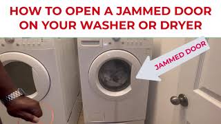 How To Unlock Your LG Washer or Dryer Door If It Is Stuck