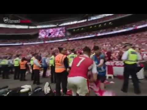 🎵 Alexis Sanchez baby, Alexis Sanchez woah!  Watch all our on pitch celebrations