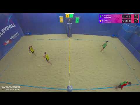 23:20 M. Stepanov / O. Polishchuk - O. Yurtov / V. Avramenko 06.04.2023 | Winners Beach Volleyball