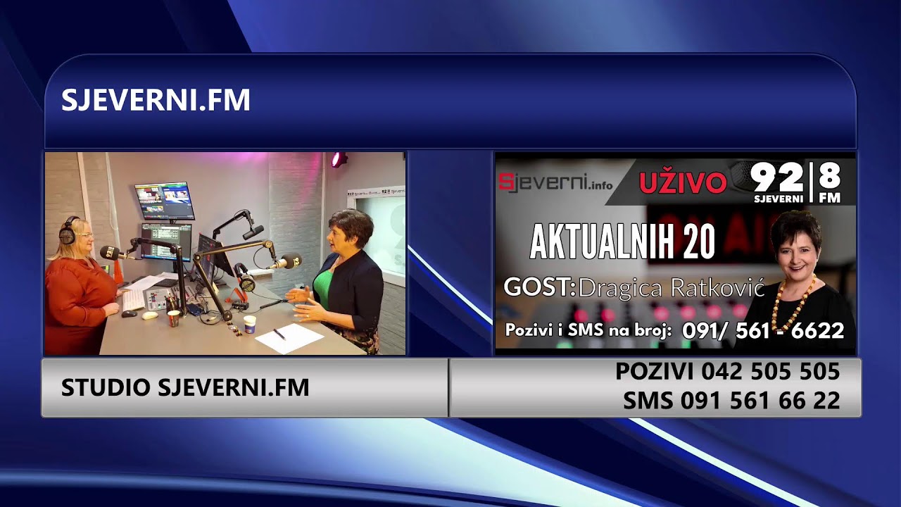 SJEVERNI.TV  GRADONAČELNICA - DRAGICA RATKOVIĆ