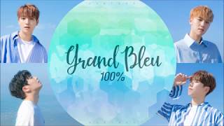 100% (백퍼센트) - Grand Bleu [COLOR CODED HAN/ROM/ENG LYRICS]