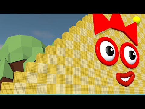 Numberblocks Step Squad NEW 1 to 300000 BIGGEST - The Amazing Step Squad Numberblocks HUGE