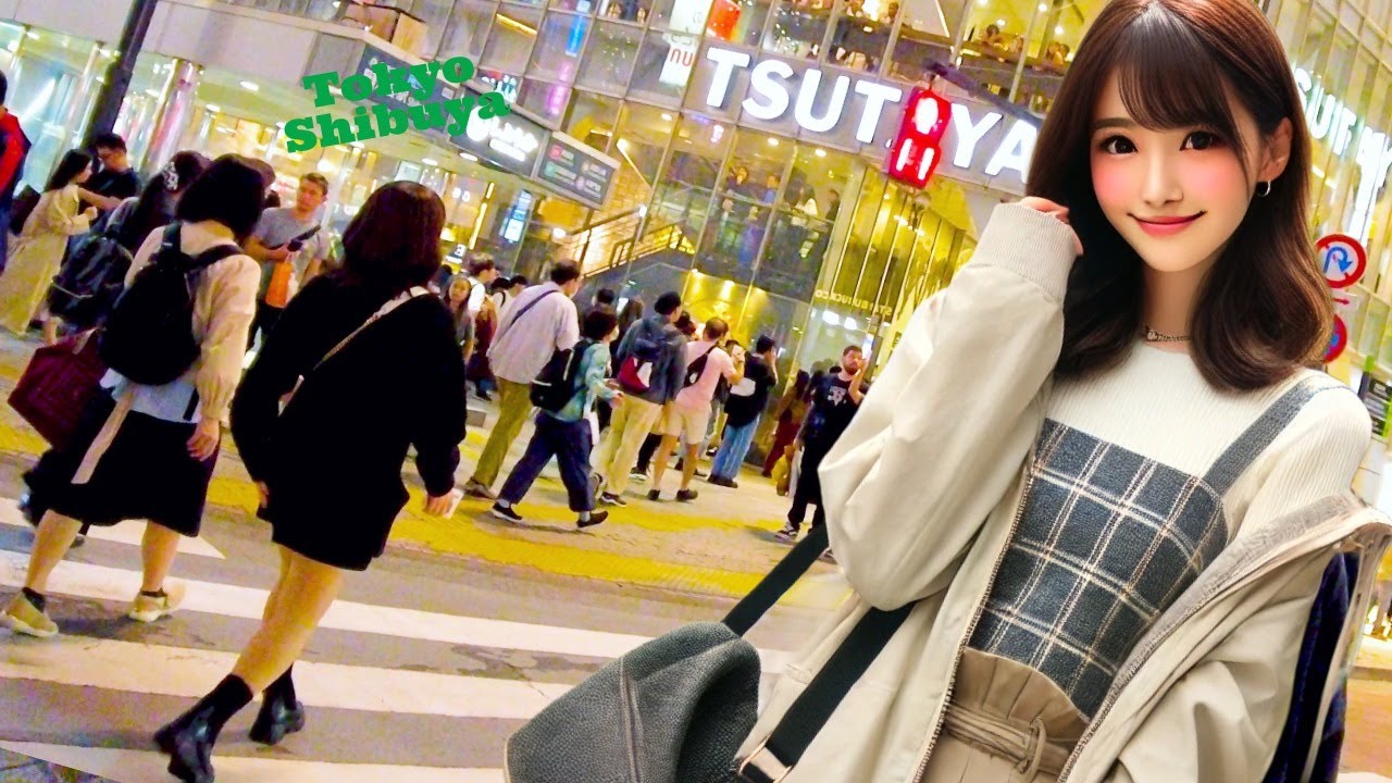 Tokyo Shibuya 🐶 Outing ♪💖 4K Non-stop 1 hour