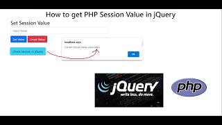How to get PHP Session Value in jQuery