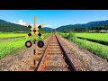 踏切アニメ ふみきりカンカンの日常 6284 Railroad Crossing Daily Life 6284