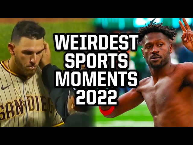 Weirdest sports moments of 2022, a breakdown compilation