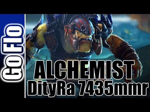 Alchemist Pro Gameplay DityRA 7435MMR Dota 2 6.88b