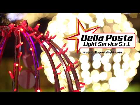 Isola Del Liri, Arpino, Sora, Fiuggi, Frosinone Addobbi Natalizi Della Posta Light