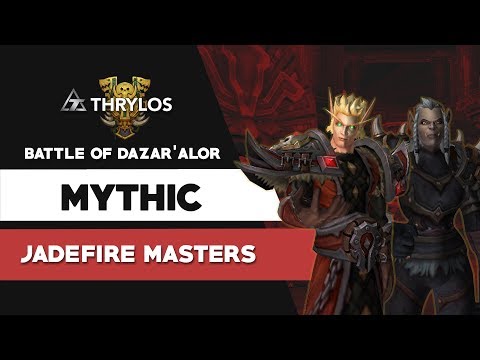 Thrylos VS Jadefire Masters - Mythic Battle of Dazar'alor - POV Rogue