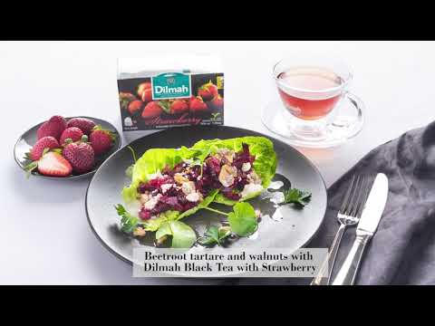 How to Make Beetroot Tartare with Black Tea and Walnuts