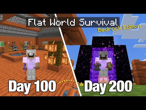 DanRobzProbz - I Survived 200 Days on a Flat World with Nothing but... a Bonus Chest