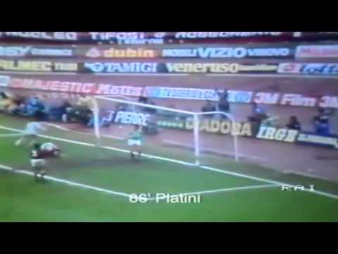 Serie A 1983-1984, day 21 Juventus - Torino 2-1 (Selvaggi, 2 Platini)