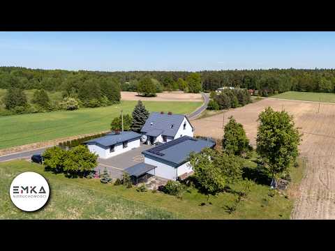 Nowoczesne siedlisko otoczone lasami 🌳 Emka Nieruchomości I dom na sprzedaż