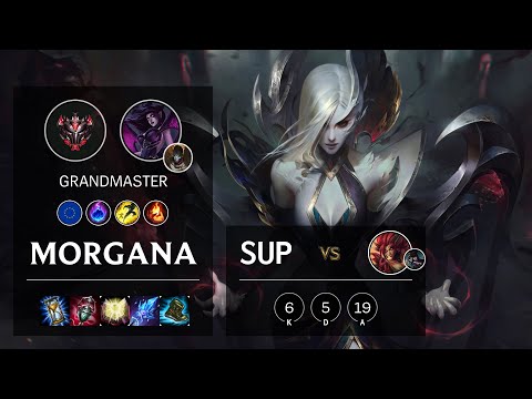 Morgana Support vs Zyra - EUW Grandmaster Patch 10.19
