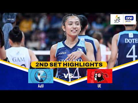 UE vs. AdU | SET 2 HIGHLIGHTS | UAAP SEASON 88 WOMEN’S VOLLEYBALL | FEB. 21, 2026