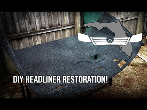 DIY Headliner Restoration! - T1N Sprinter