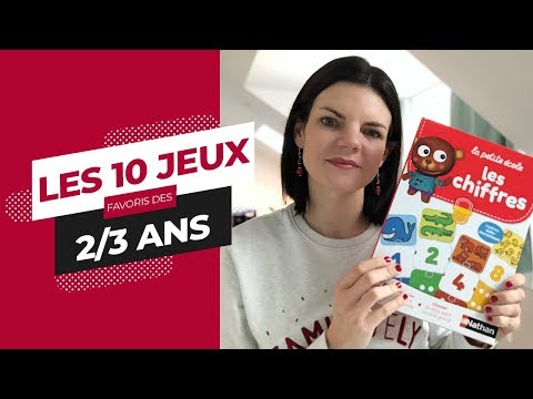 Notre top 10 des jeux pour un enfant de 2 à 3 ans