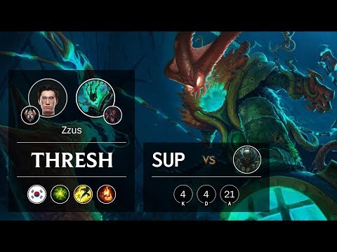 Thresh Support vs Pyke - KR Challenger Patch 9.19
