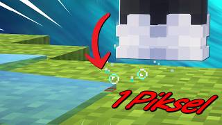 Minecraft’ta “1 PİKSEL” SUDA HAYATTA KALABİLİR MİYİM?