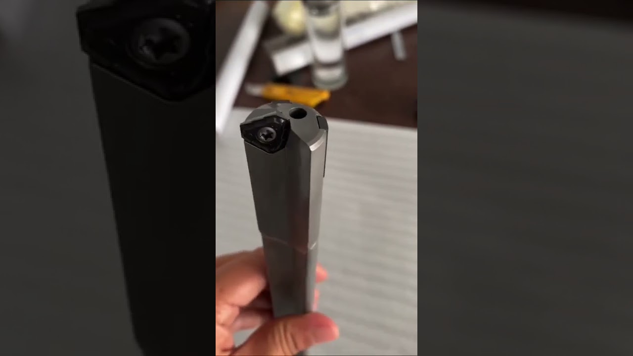 Indexable gundrill #machining#gundrills