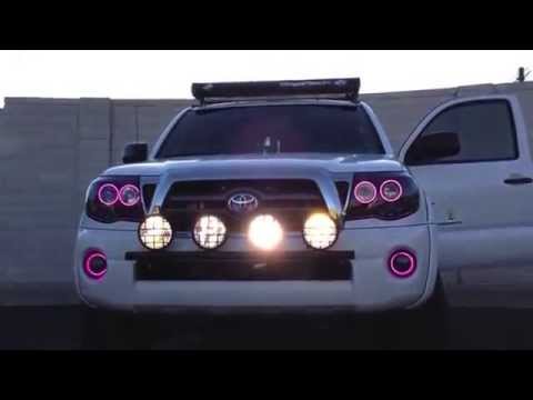 2005-2013 Toyota Tacoma ColorSHIFT Halo Headlights by ORACLE Lighting
