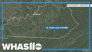 Louisville teen found safe after multi-county search
