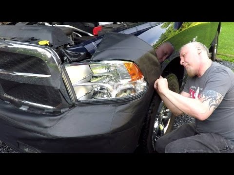 Don't Buy Covercraft Ram Hood Protector Bra Install