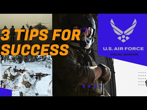 3 Tips For Success - U.S. Air Force Special Warfare