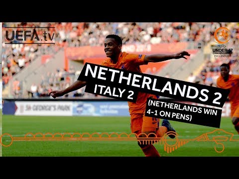U17 final highlights: Italy v Netherlands