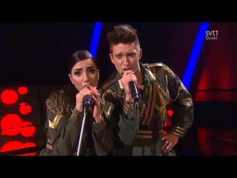 Gina Dirawi & Danny Saucedo feat. Jedward - Lipstick (Melodifestivalen 2013)