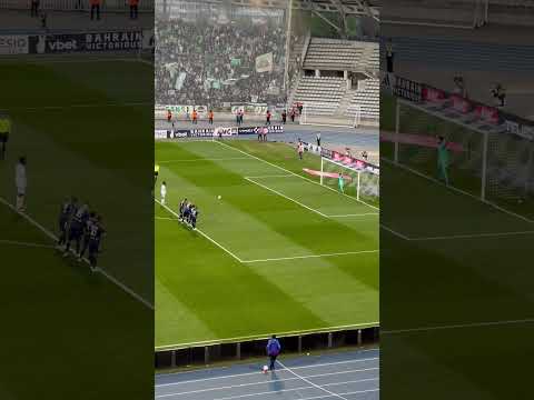Paris FC - ASSE penalty Krasso