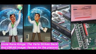 Uncle Kens Amiga 2000 The Varta Strikes Back + Pistorm EMU68 Imager review!