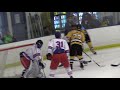 U18 Jr. Bruins vs. CT. Jr. Rangers Hitman Classic 2017, Quinn Hutchins #5 Jr. Bruins