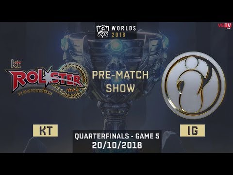 Highlight CKTG 2018 - KT vs IG [Tứ Kết.Ván 5] - Trận Chiến Căng Thẳng Để Giành Chiếc Vé Đi Tiếp