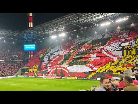 1. FC Köln: Hymne & Choreo vor dem Conference League Spiel gegen OGC Nizza