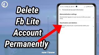 How To delete Facebook Lite Account Permanently 2024