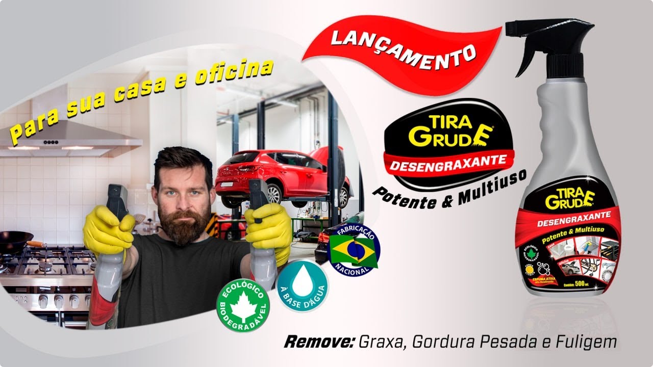 Tira grude desengraxante 2