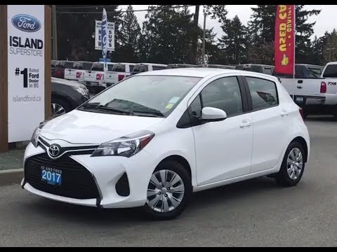 2017 Toyota Yaris LE W/ Lane Keeping, Bluetooth, A/C Review| Island Ford