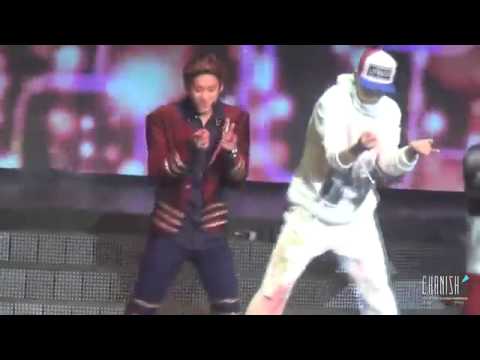 Fancam 121221 Chunji - Loving U ( rehearsal in Crazy outfit )