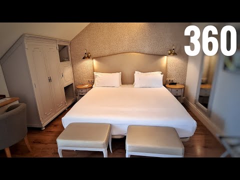 VR 360 Porto Budget luxury hotel ⭐⭐⭐⭐ Room Tour Eurostars Porto 🇵🇹 Travel Portugal