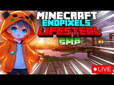 Insane Lifesteal Smp and Survival Series LIVE - Road to 5k Subs!