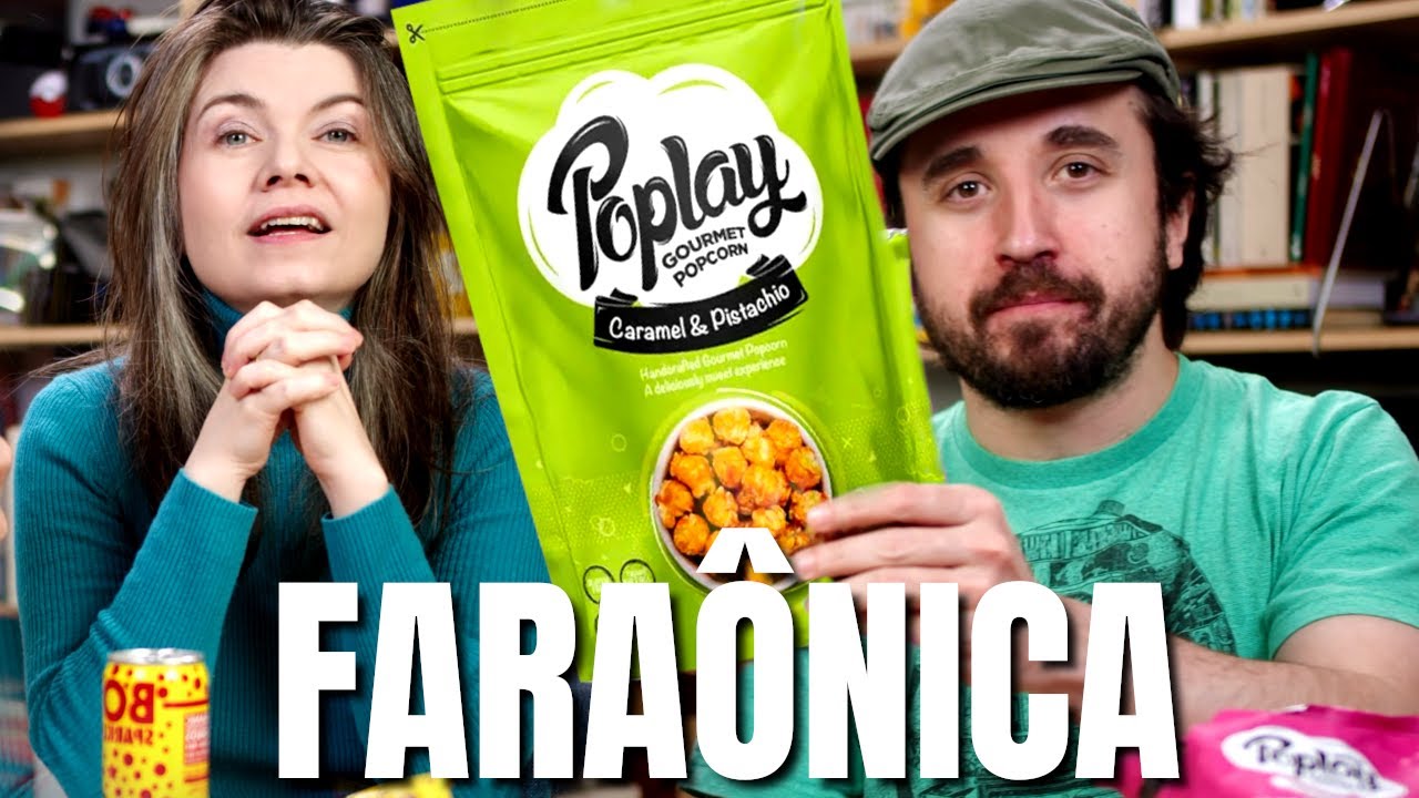 ESSA PIPOCA EGÍPCIA SURPREENDEU | PROVANDO COMIDA DA ÁFRICA  - Ep.1712