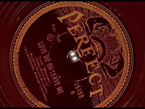 Love Me or Leave Me - Majestic Dance Orch. v. Andrew Lawrence 1929 (Perfect 15159-B)