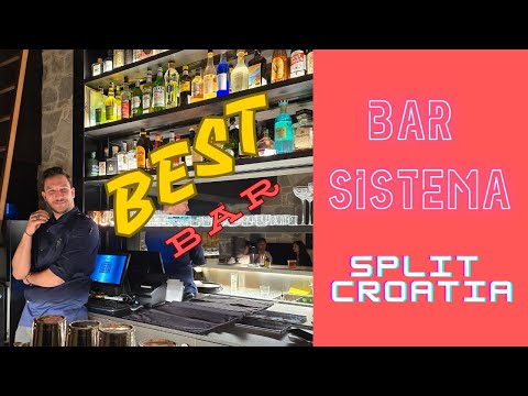 Bar Sistema: The Best Bar in Croatia! Cocktail lovers must see!