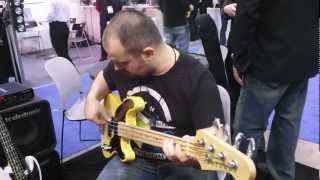 Video thumbnail for Bartozzi Wojciechowski @ Lakland Booth - NAMM 2012 - Skyline 44-51 by BARTOZZI