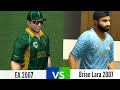 Ea Sports Cricket 2007 Vs Brian Lara International Cric