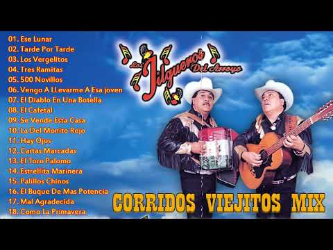 Los Jilgueros Del Arroyo 18 Mejor Canciones ~ Puros Corridos Viejitos Mix