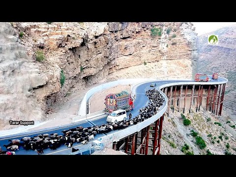 Pakistan's Largest Japanese Steel Bridge Road Trip Connecting CPEC Route